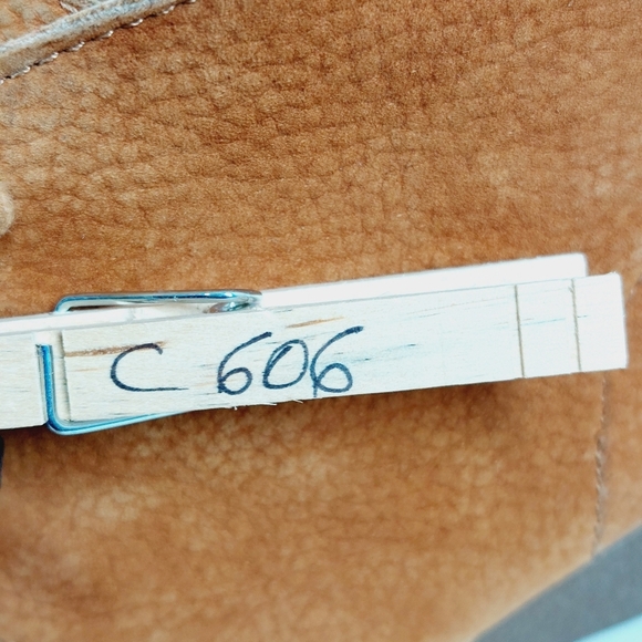 Lucky Brand Junes Leather Lace Up Wedge Chukka Ankle Boots C 606 - Picture 13 of 13